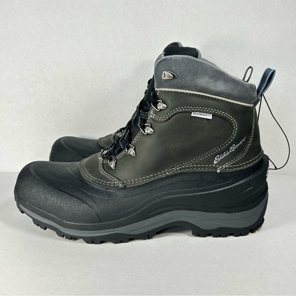 New Eddie Bauer Waterproof SnowFoil Thermafill 200g Winter Boots; Men’s Size 10 - Picture 3 of 16
